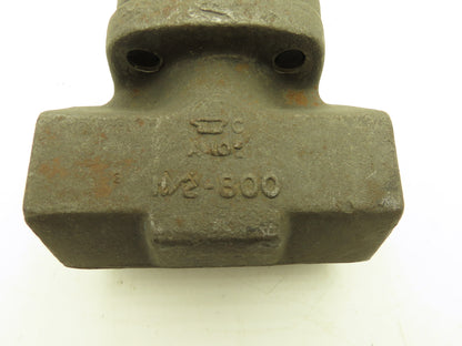 Anvil Products Fig 811 Gate Valve 1" NPT Forged Steel 1975psi Rising Stem