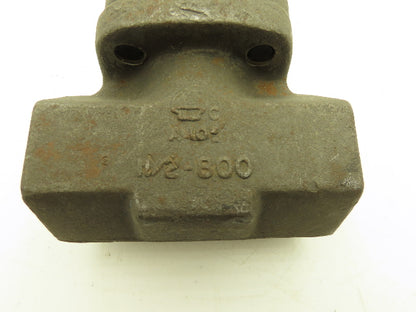 Anvil Products Fig 811 Gate Valve 1" NPT Forged Steel 1975psi Rising Stem