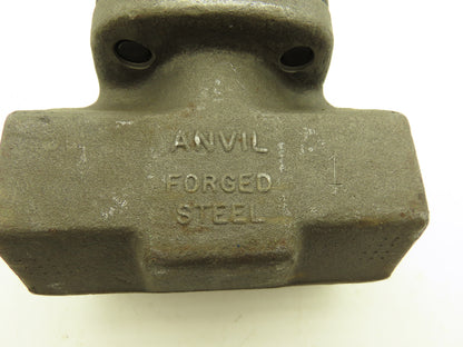 Anvil Products Fig 811 Gate Valve 1" NPT Forged Steel 1975psi Rising Stem
