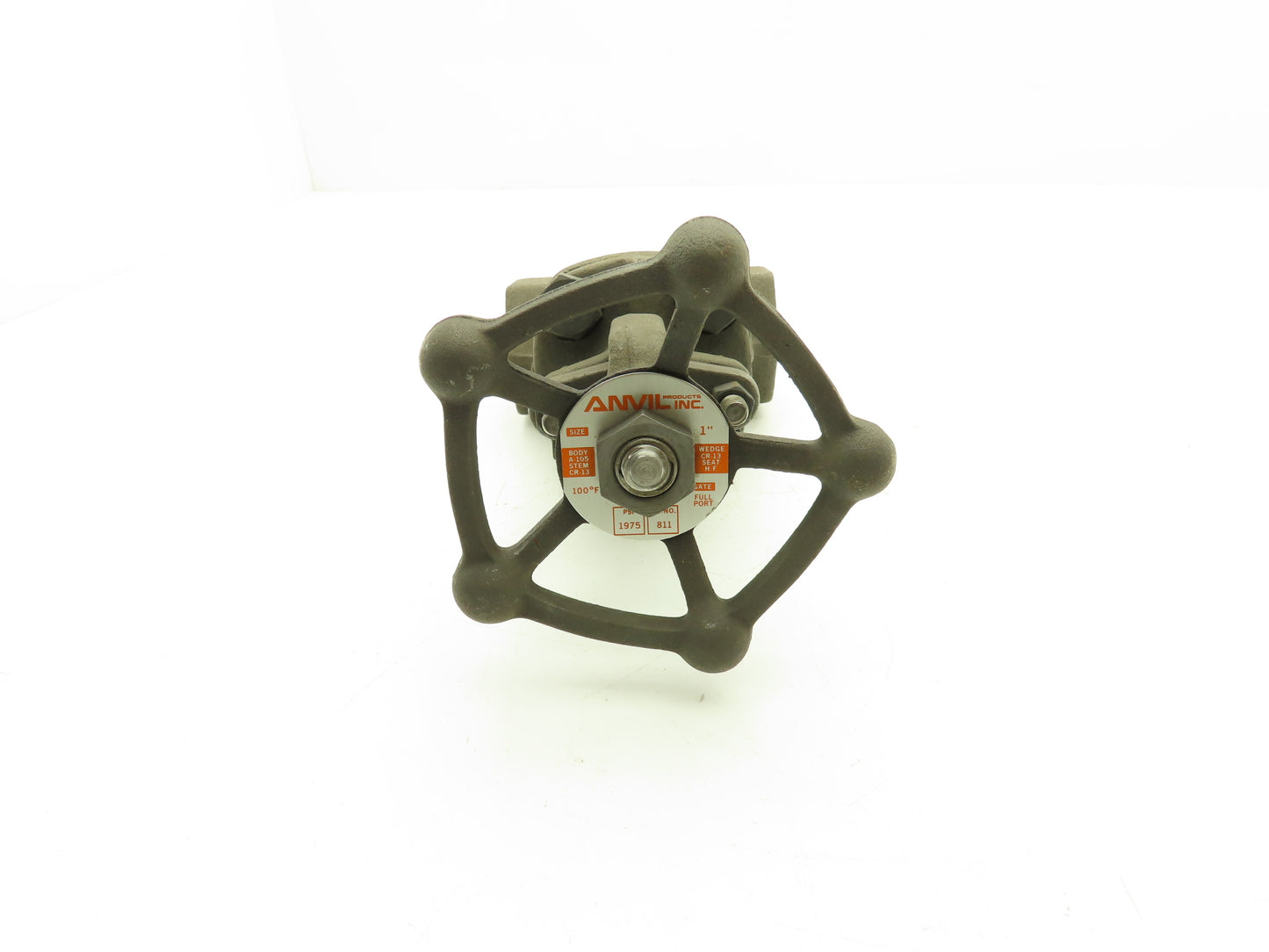 Anvil Products Fig 811 Gate Valve 1" NPT Forged Steel 1975psi Rising Stem
