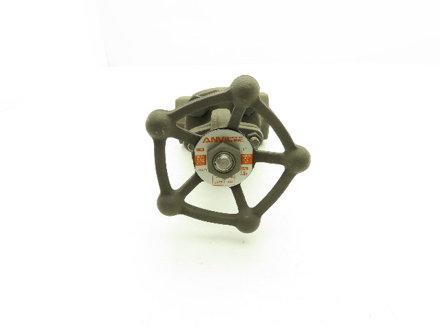 Anvil Products Fig 811 Gate Valve 1" NPT Forged Steel 1975psi Rising Stem