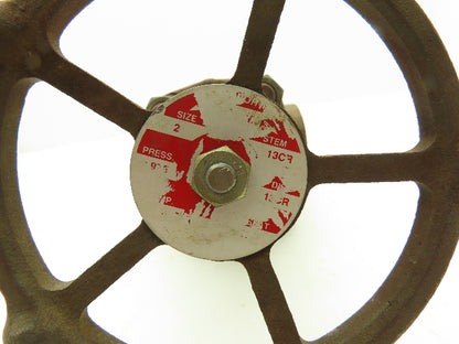 Velan W5520SW W5520SW Globe Valve 2" Socket Weld 1975psi Class 800