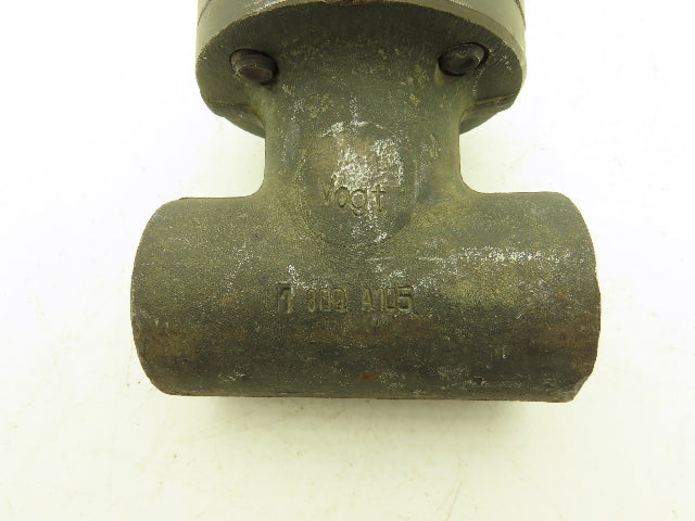 Vogt API-602/B16.34 Gate Valve 1" Socket Weld Class 800 1975 PSI @ 100°F