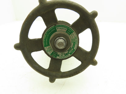 Vogt API-602/B16.34 Gate Valve 1" Socket Weld Class 800 1975 PSI @ 100°F