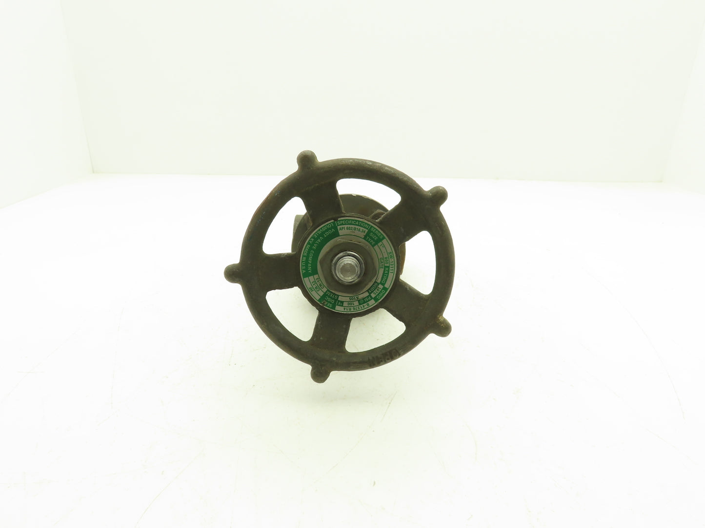 Vogt API-602/B16.34 Gate Valve 1" Socket Weld Class 800 1975 PSI @ 100°F