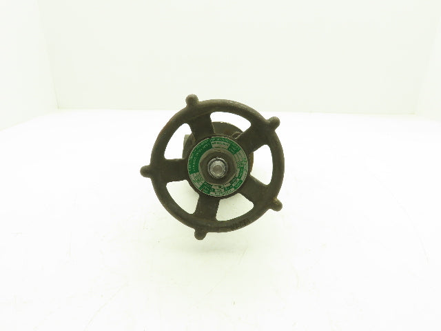 Vogt API-602/B16.34 Gate Valve 1" Socket Weld Class 800 1975 PSI @ 100°F