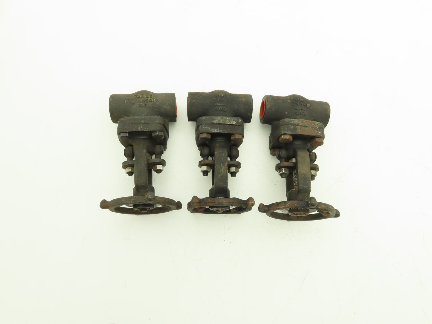 R-P&C Fig EF56D Gate Valve 3/4" Class 800 Socket Weld 1975 PSI @ 100°F Lot of 3