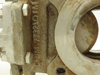 Velan L10-0320C-13BL 3" Stainless Knife Gate Valve Lug Style *Bad Seal*