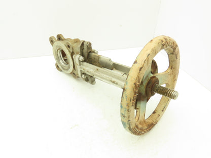 Velan L10-0320C-13BL 3" Stainless Knife Gate Valve Lug Style *Bad Seal*