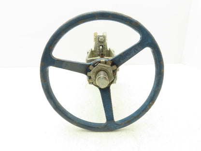 Fabri-Valve C37 3" Stainless Knife Gate Valve V-Port Rising Stem Metal Seat