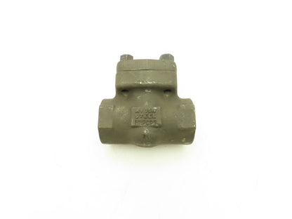 Velan W07-2034B-02TY Model A 1-1/2" Spring Loaded Piston Check Valve Forged