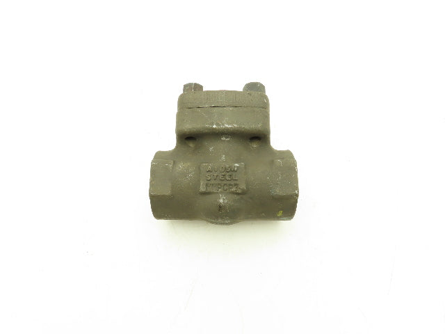 Velan W07-2034B-02TY Model A 1-1/2" Spring Loaded Piston Check Valve Forged