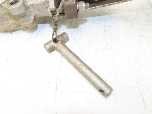 Fabri-Valve C67 3" Stainless Knife Gate Valve Lockout Pin Lug Style *Bad Seal*