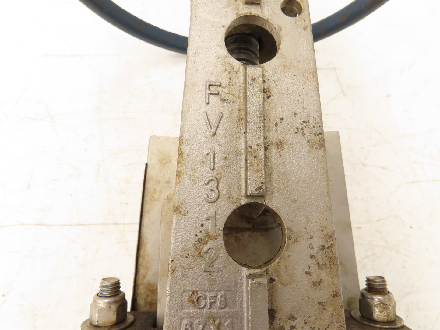 Fabri-Valve C67 3" Stainless Knife Gate Valve Lockout Pin Lug Style *Bad Seal*