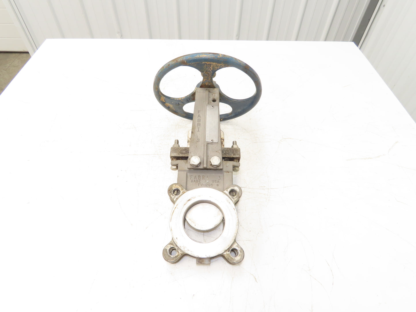 ITT Fabri-Valve C67 3" Stainless Knife Gate Valve Lug Style *Bad Seal*