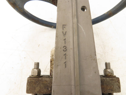 ITT Fabri-Valve C67 3" Stainless Knife Gate Valve Lug Style *Bad Seal*
