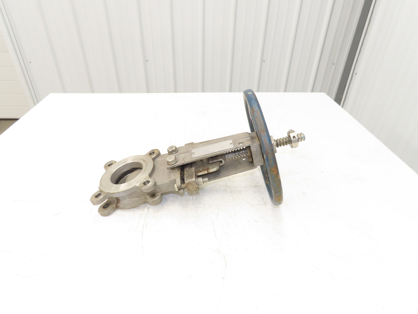 ITT Fabri-Valve C67 3" Stainless Knife Gate Valve Lug Style *Bad Seal*