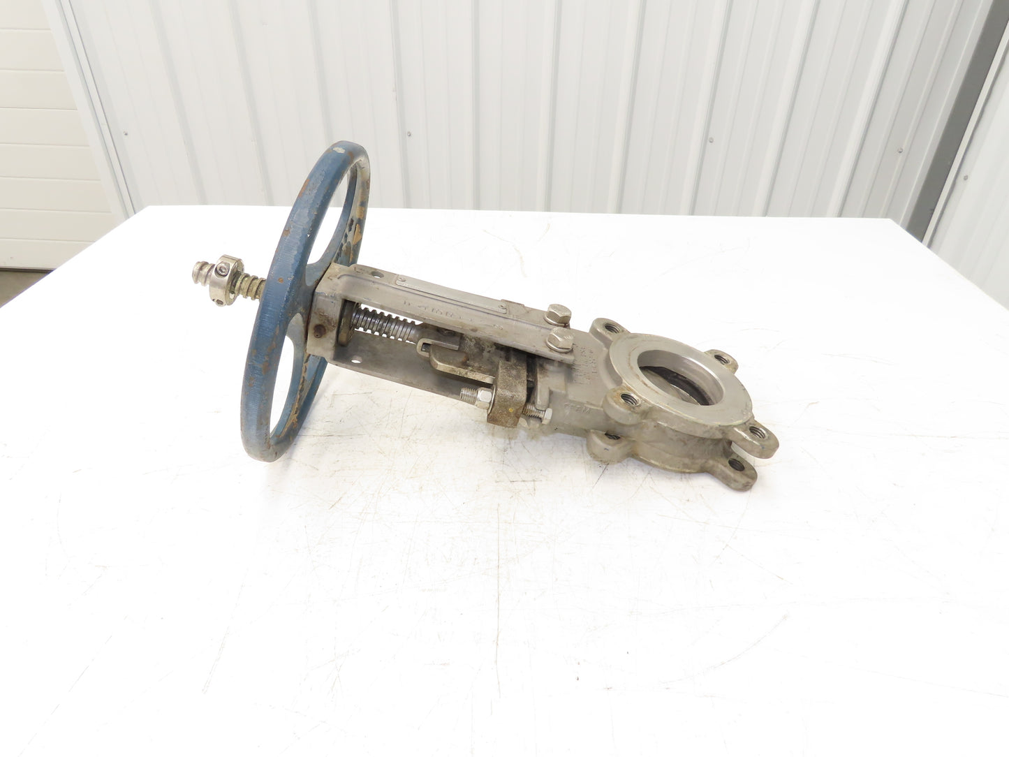 ITT Fabri-Valve C67 3" Stainless Knife Gate Valve Lug Style *Bad Seal*