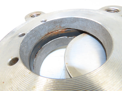 ITT Fabri-Valve C67 3" Stainless Knife Gate Valve Lug Style Rubber Seat