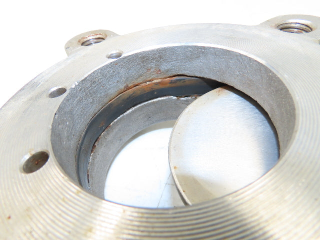 ITT Fabri-Valve C67 3" Stainless Knife Gate Valve Lug Style Rubber Seat