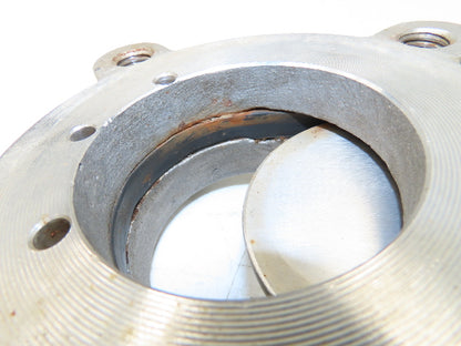 ITT Fabri-Valve C67 3" Stainless Knife Gate Valve Lug Style Rubber Seat