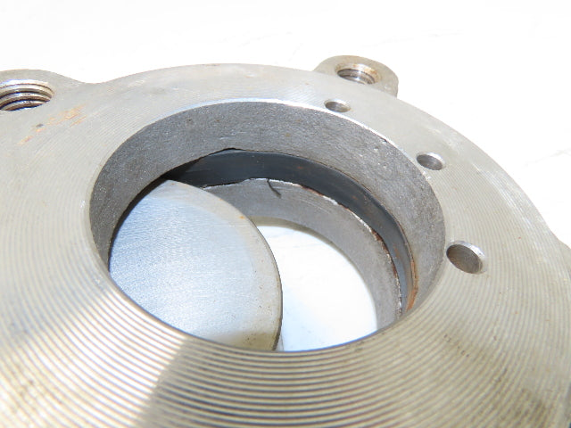 ITT Fabri-Valve C67 3" Stainless Knife Gate Valve Lug Style Rubber Seat