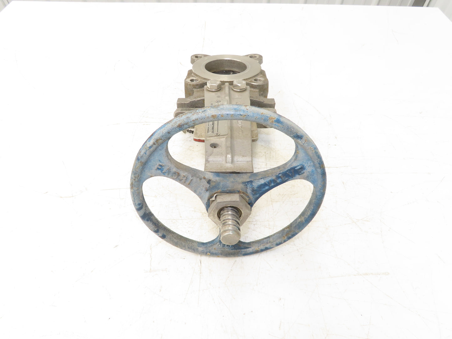 ITT Fabri-Valve C37 S316 3" Stainless Knife Gate Valve Lug Style Metal Seat