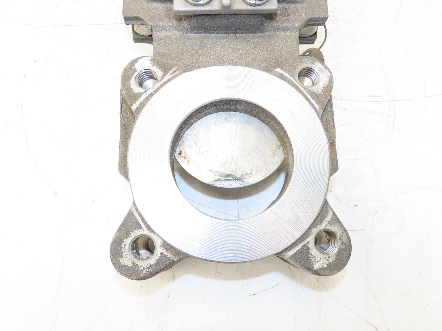 ITT Fabri-Valve C37 S316 3" Stainless Knife Gate Valve Lug Style Metal Seat