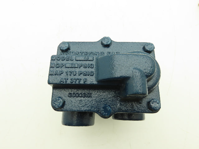 Armstrong D1175-5 75a3 f&t Steam Trap 3/4" NPT 11/64" Orifice 75psig
