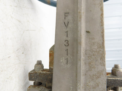 ITT Fabri-Valve C37 S316 3" Stainless Knife Gate Valve Lug Style Metal Seat