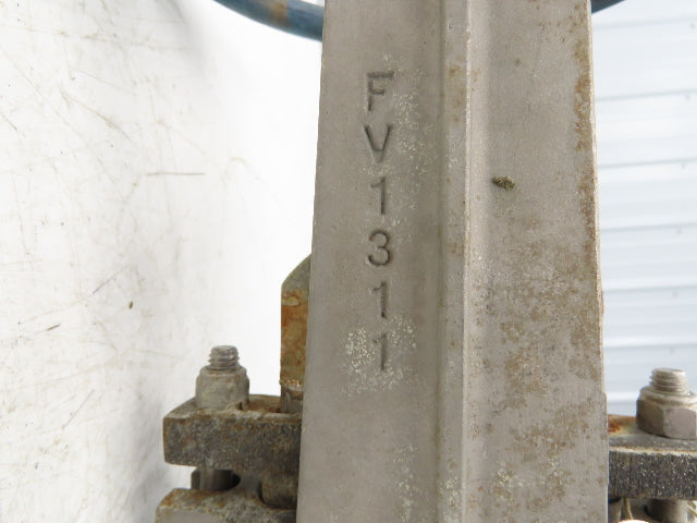 ITT Fabri-Valve C37 S316 3" Stainless Knife Gate Valve Lug Style Metal Seat