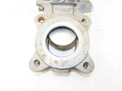 ITT Fabri-Valve C37 S316 3" Stainless Knife Gate Valve Lug Style Metal Seat