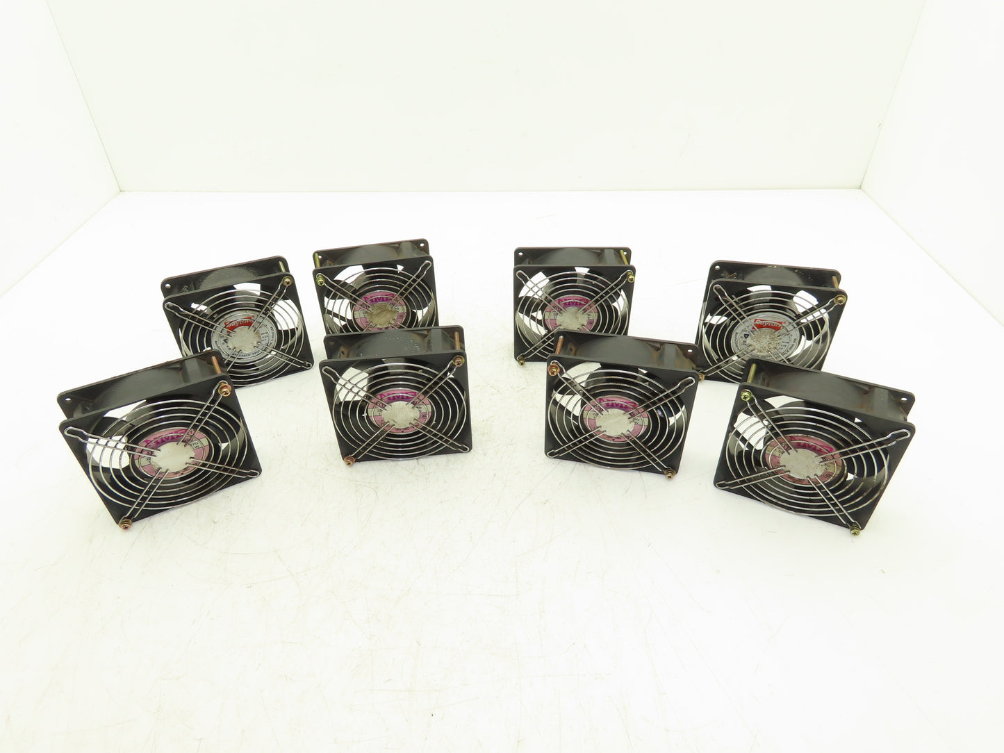 NMB 4715MS-22T-B50 Fan 220VAC 1Ph 14/13W 4.5" 50/60Hz Lot of 8