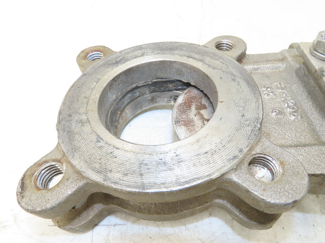 ITT Fabri-Valve 67 S316 3" Stainless Knife Gate Valve Lug Style Rubber Seat