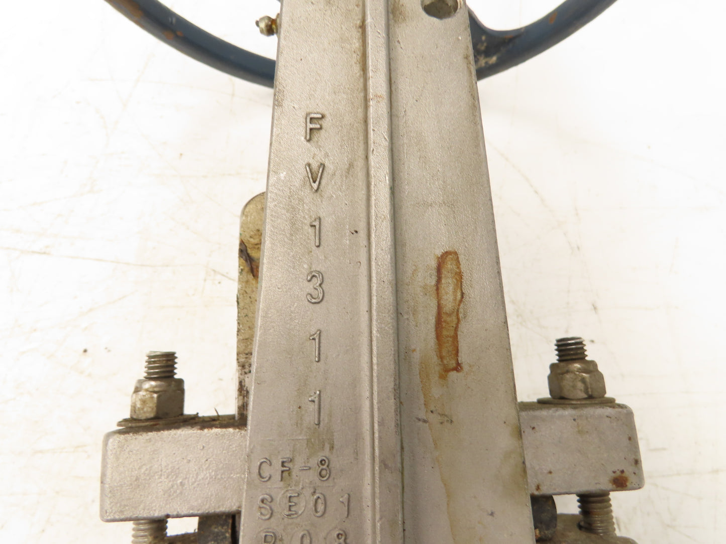 ITT Fabri-Valve 67 S316 3" Stainless Knife Gate Valve Lug Style Rubber Seat