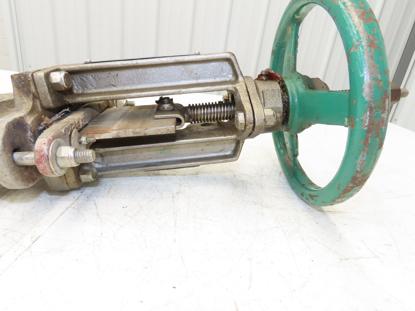 Rovalve TechnaFlow S17-D 3" Stainless Knife Gate Valve Lug Style Rubber Seat