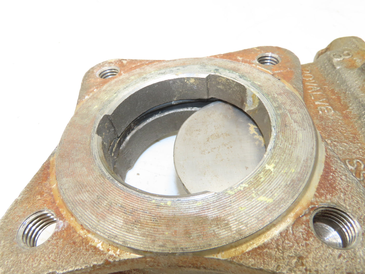 Rovalve TechnaFlow S17-D 3" Stainless Knife Gate Valve Lug Style Rubber Seat