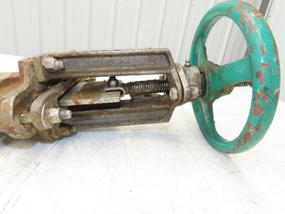 Rovalve TechnaFlow S17-D 3" Stainless Knife Gate Valve Lug Style Rubber Seat