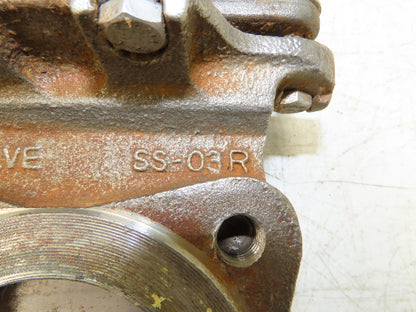 Rovalve TechnaFlow S17-D 3" Stainless Knife Gate Valve Lug Style Rubber Seat