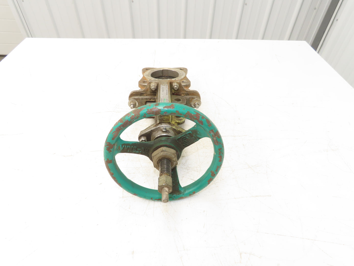 Rovalve TechnaFlow S17-D 3" Stainless Knife Gate Valve Lug Style Rubber Seat