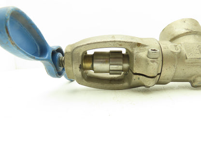 Conval Globe Valve Clampseal Angle Pattern Stop 3/4" Socket Weld 1500psi