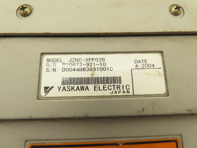 Yaskawa JZNC-XPP02B Yasnac XRC Hand-Held Teach Pendant For Motoman Robot