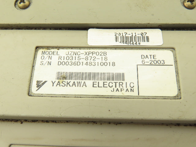 Yaskawa JZNC-XPP02B Yasnac XRC Hand-Held Teach Pendant For Motoman Robot