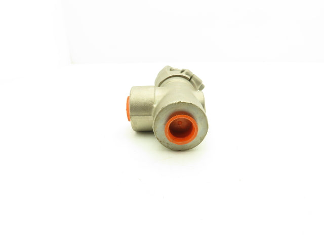 Conval Globe Valve Clampseal Angle Pattern Stop 3/4" Socket Weld 1500psi