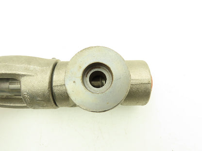 Conval Globe Valve Clampseal Angle Pattern Stop 3/4" Socket Weld 1500psi