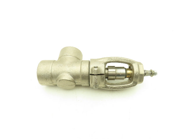 Conval Globe Valve Clampseal Angle Pattern Stop 3/4" Socket Weld 1500psi