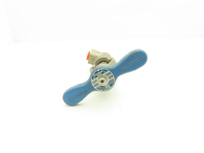 Conval Globe Valve Clampseal Angle Pattern Stop 1/2" Socket Weld 1500psi