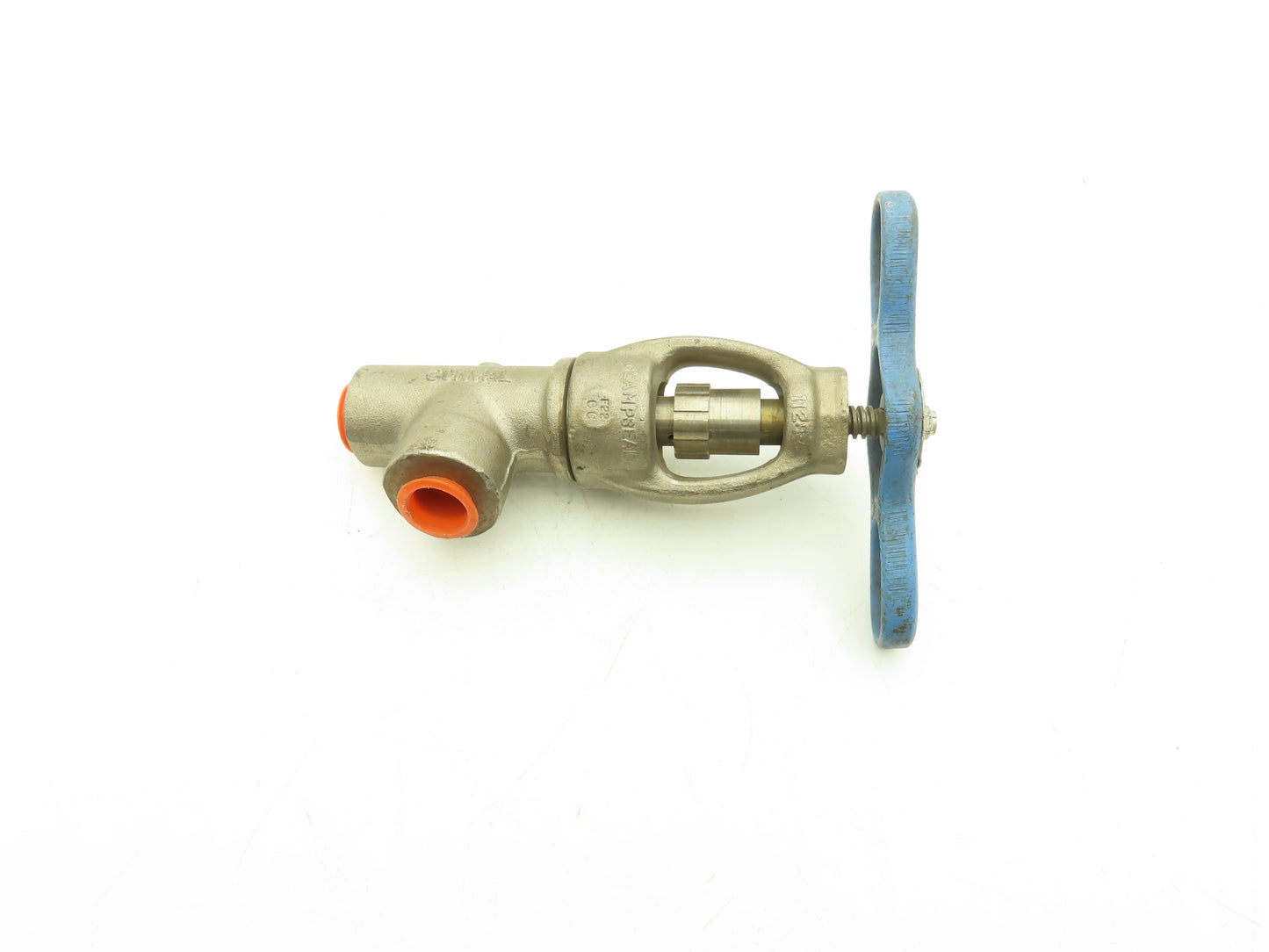 Conval Globe Valve Clampseal Angle Pattern Stop 1/2" Socket Weld 1500psi