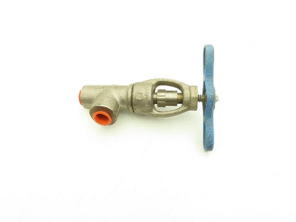 Conval Globe Valve Clampseal Angle Pattern Stop 1/2" Socket Weld 1500psi