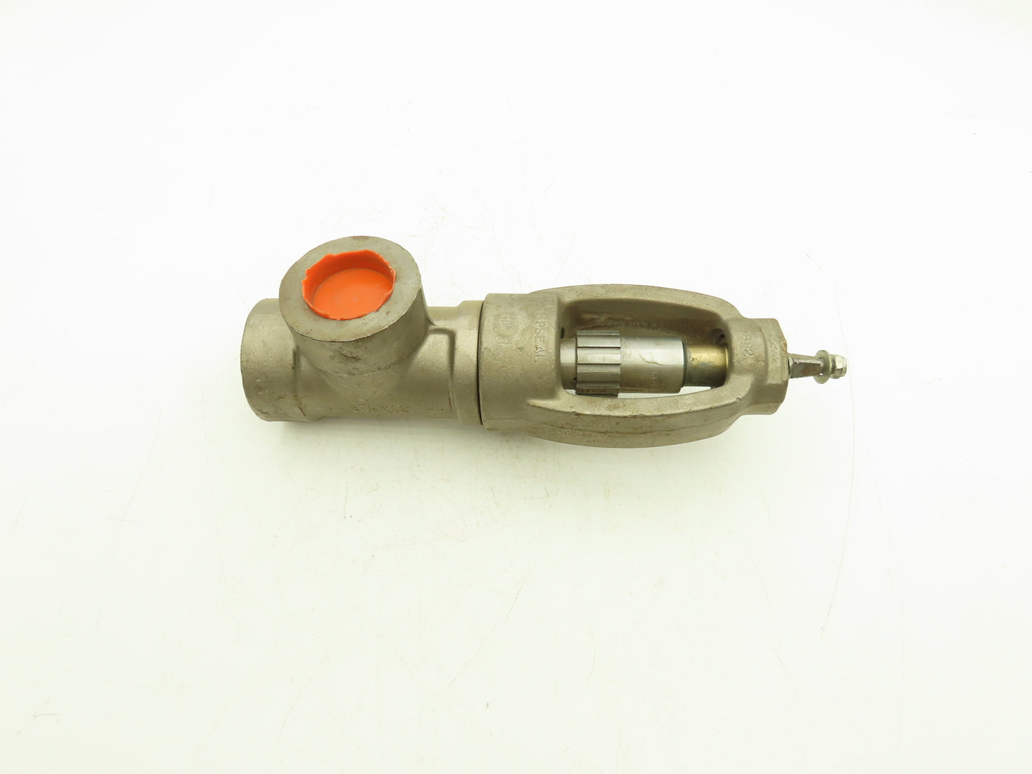 Conval Globe Valve Clampseal Angle Pattern Stop 1-1/2" Socket Weld 1500psi